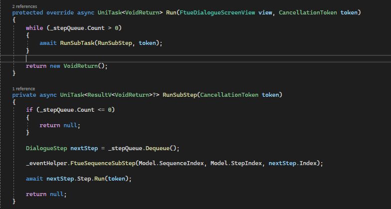 Screen Controller Code