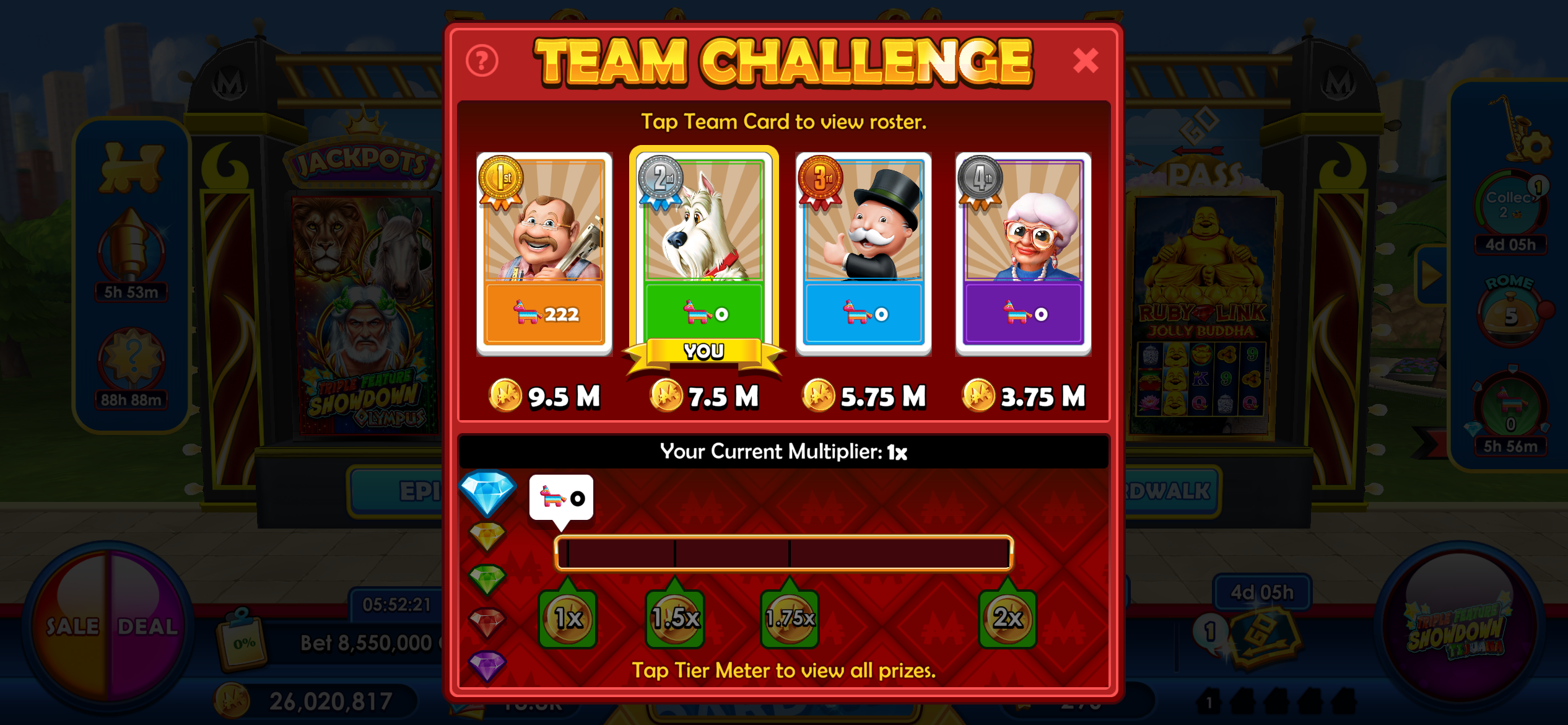 MONOPOLY Slots Screenshot